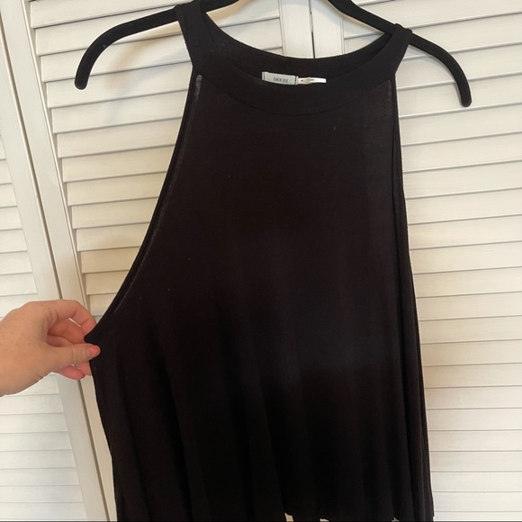 UO Kimchi Blue black halter tank top - Picture 4 of 13